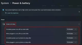 Windows 11,10: como cambiar o tempo de espera da pantalla