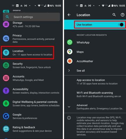 Como mellorar a precisión da túa localización en Android