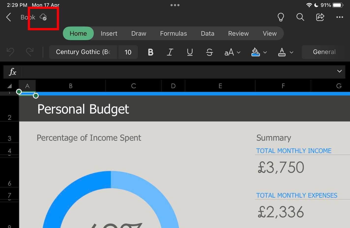 Como activar o gardado automático en Excel en Windows, Mac e iPad