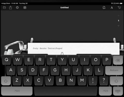 Como facer máis grande o teclado do teu iPad