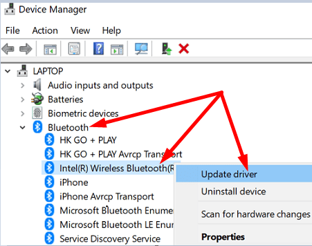 Corrixir a alternancia Bluetooth que falta en Windows 10 ou 11