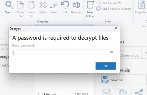Com protegir un fitxer amb contrasenya a Windows 11