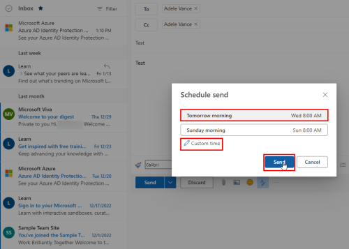 Si të planifikoni një email në Outlook në Windows, Mac, iOS dhe Android