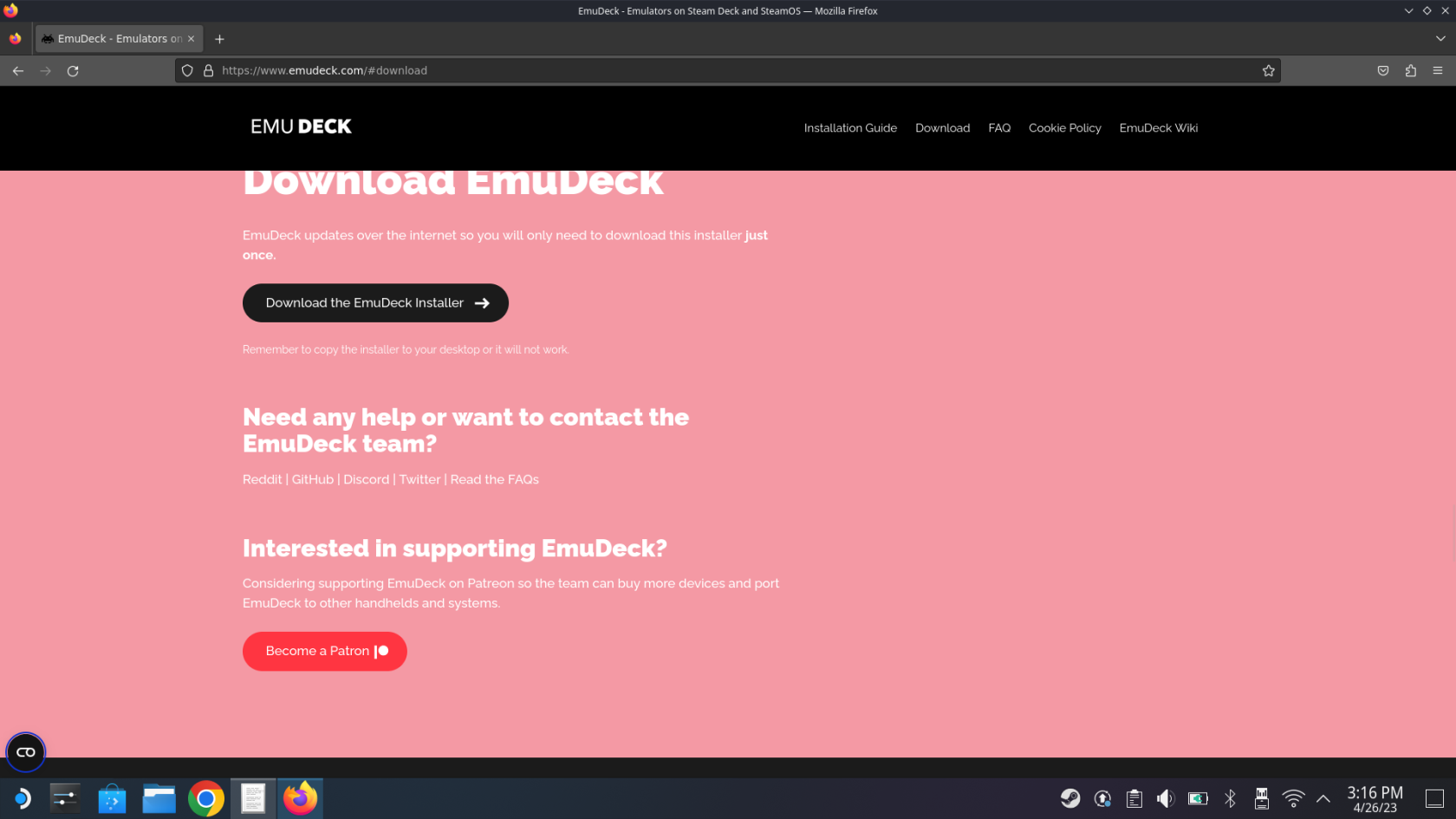 EmuDeck: Průvodce emulací Steam Deck