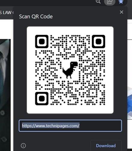 Como crear un código QR para un sitio en Windows 11