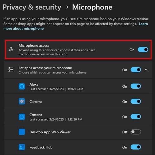 Si të dini se çfarë aplikacioni ka qasje në kamerën dhe mikrofonin tuaj në Windows 11