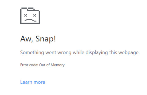 Codi derror corregit: falta de memòria als navegadors web Windows 11