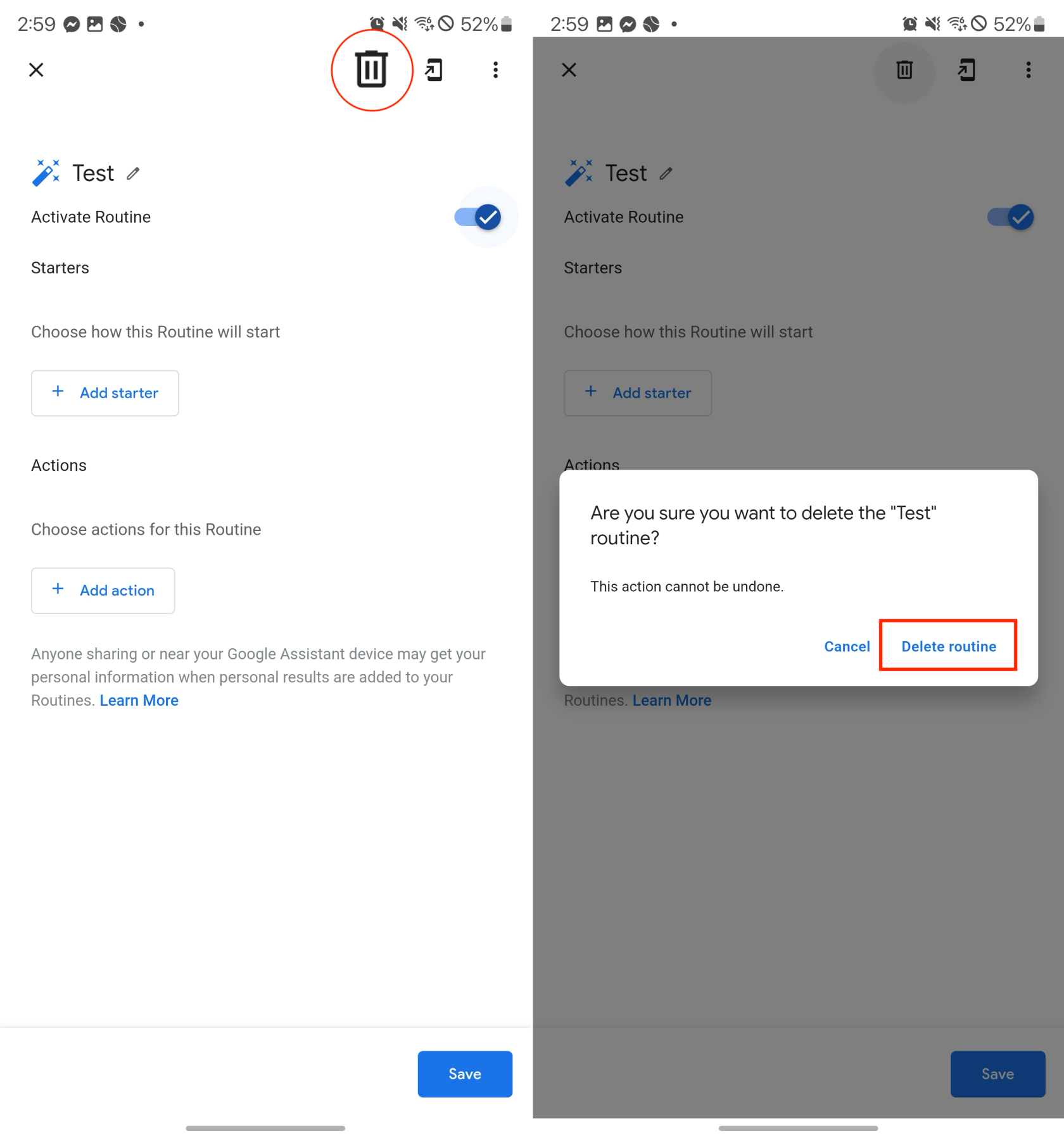Si të përdorni rutinat e Google Assistant në Android