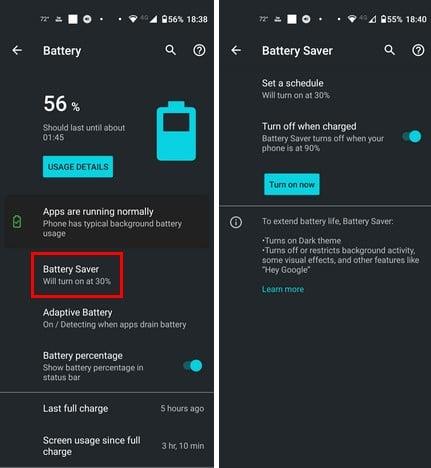 Най-добрите съвети за спестяване на живота на батерията на смартфон за Android