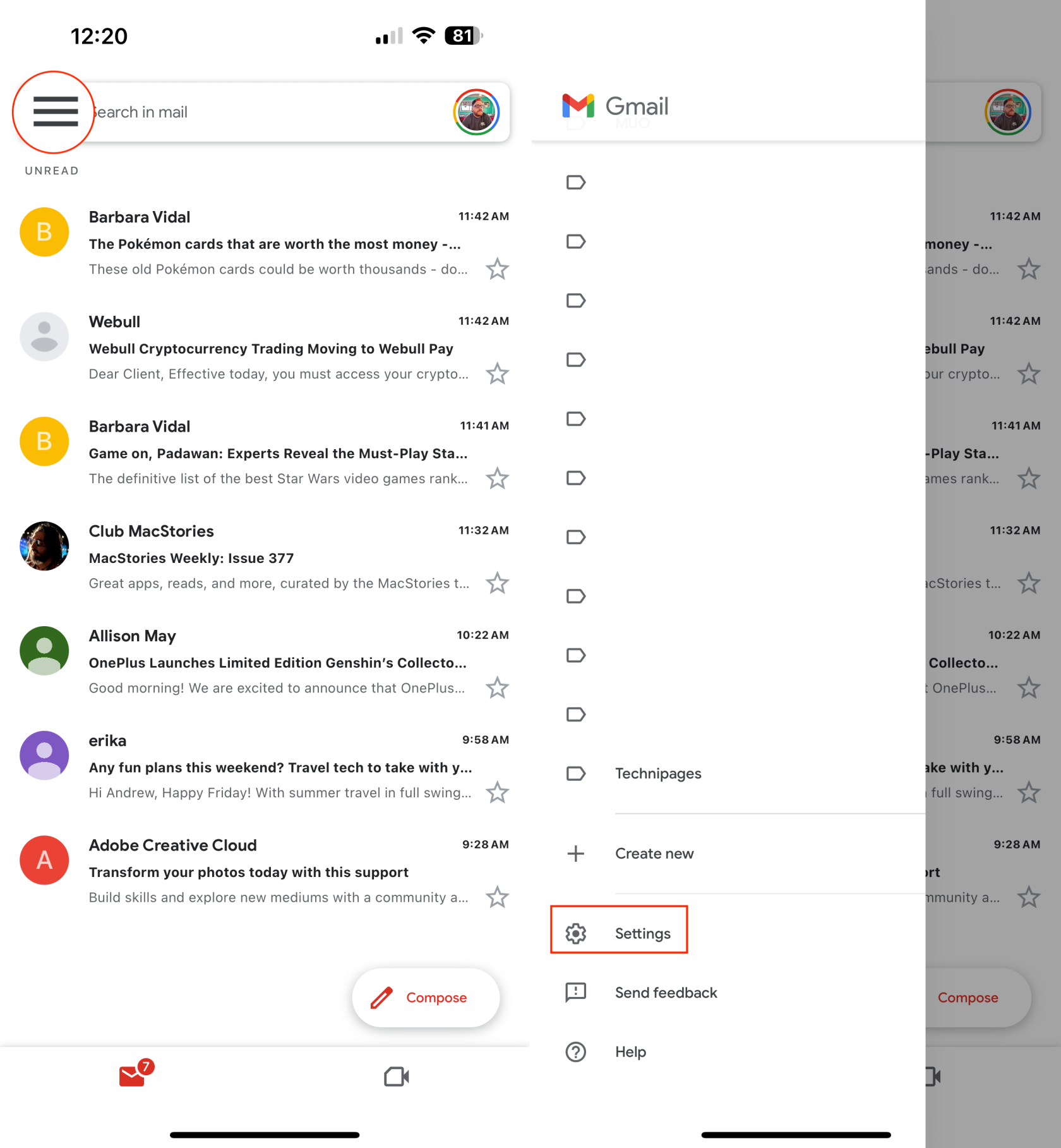 Как да проследявате доставките в Gmail