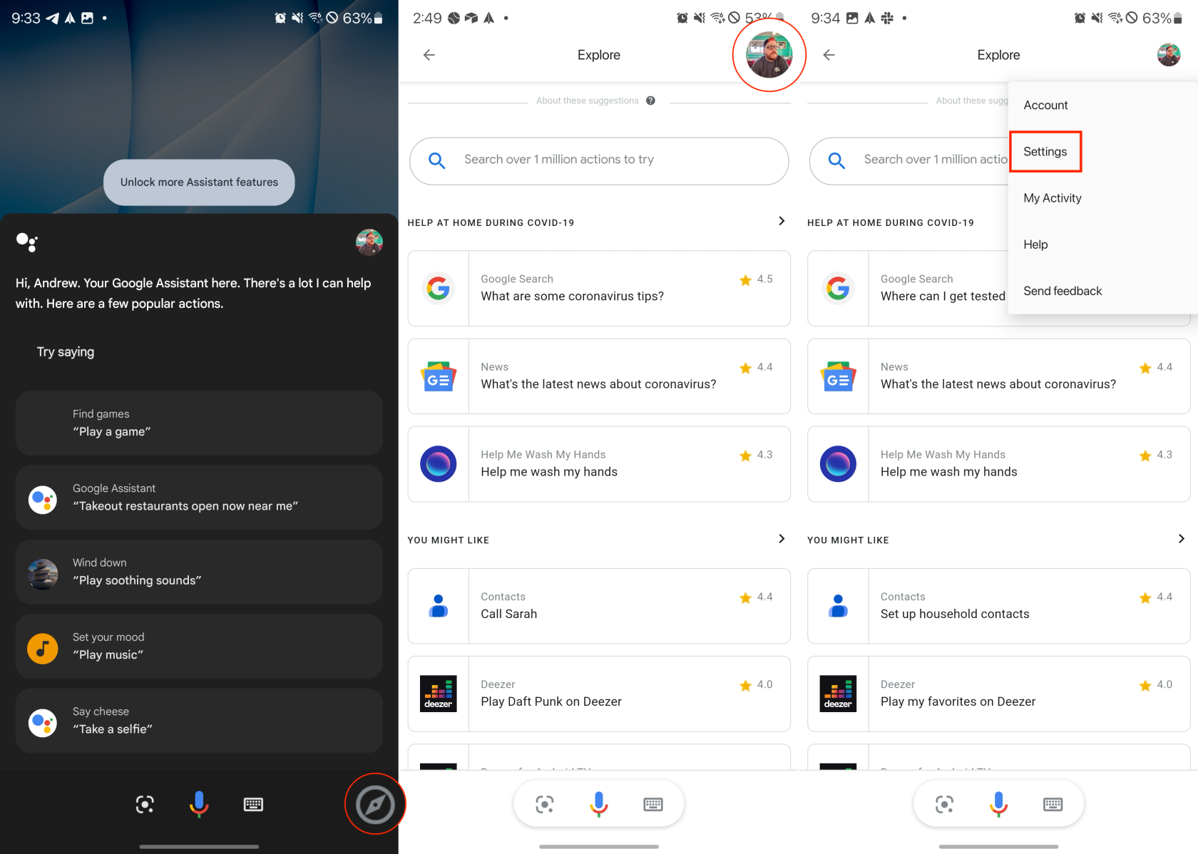 Hvernig á að nota rútínur Google Assistant á Android