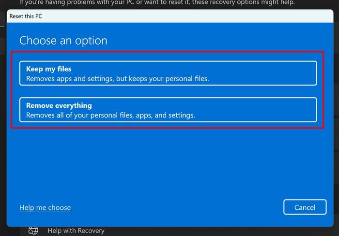 Kuidas oma Windows 11 arvutit kiiresti lähtestada
