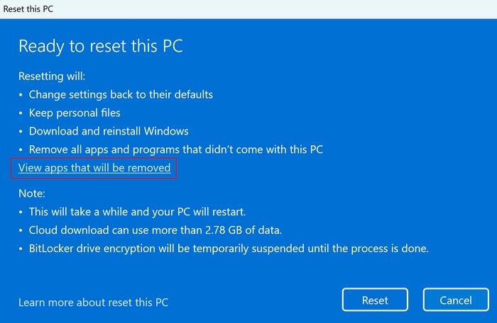 Kuidas oma Windows 11 arvutit kiiresti lähtestada