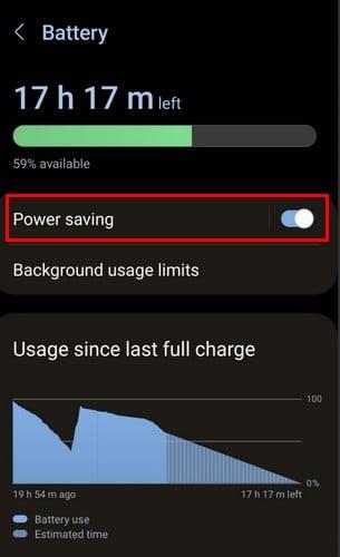 Que é o aforro de batería en Android e como usalo