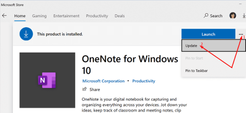 Rregulloni vonesën e OneNote kur shkruani në Windows ose Mac