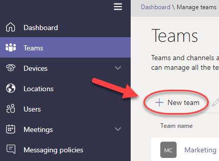 Ako vytvárať a spravovať tímy v Microsoft Teams
