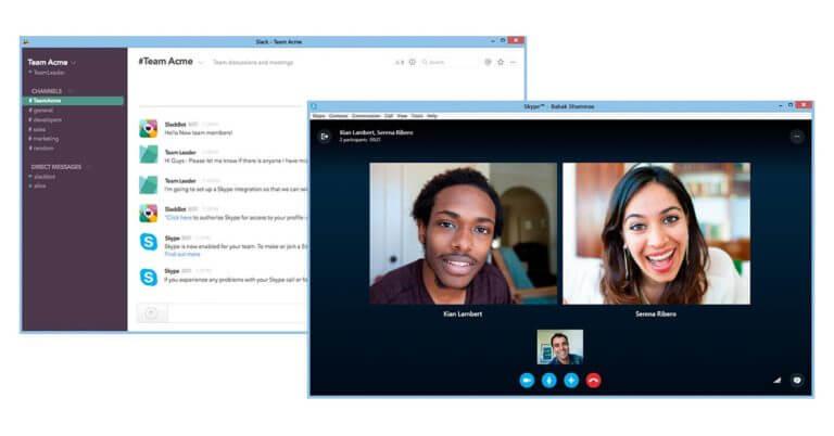 Hvorfor Slack og ikke Skype?  De vigtigste grunde til dit valg