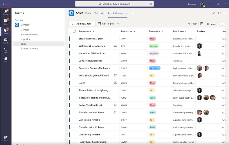 Microsoft Lists hjälper dig att organisera dig själv och andra