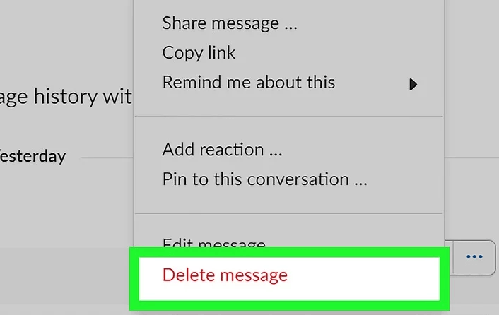Πώς να διαγράψετε εύκολα μηνύματα Slack