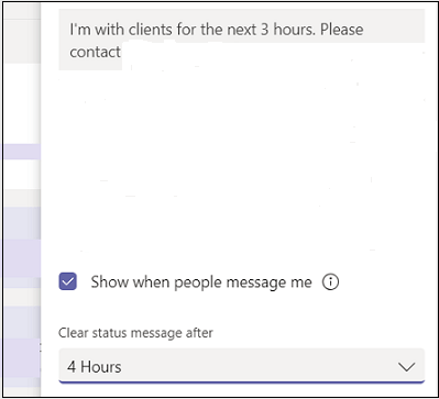 FIGYELMEZTETÉS: A Microsoft Teams állapota beragadt a Házon kívül állapotba