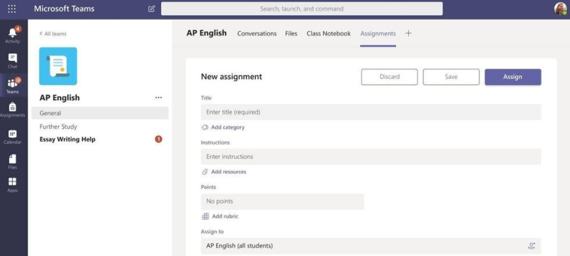 Hogyan lehet kijavítani, hogy a Microsoft Teams-hozzárendelések nem jelennek meg