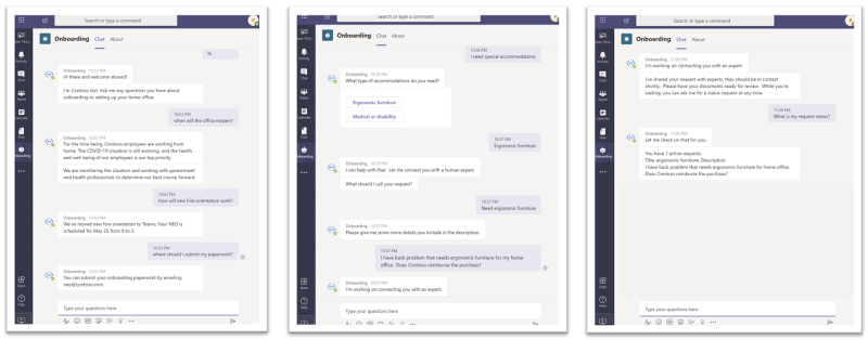 A Microsoft Power Virtual Agents segítségével egyszerűsíti a Teams Chatbotokat