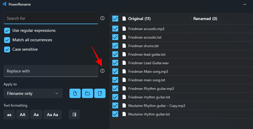 Windows PowerToys: Jak dávkově přejmenovat soubory a složky pomocí PowerRename