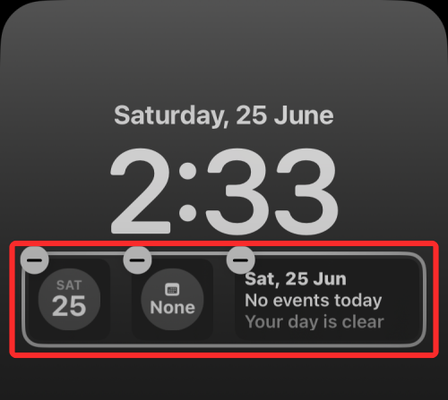 Hvor kan du tilføje widgets på iOS 16 låseskærm?