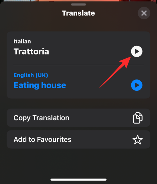 Sådan oversætter du tekst ved hjælp af iPhone-kamera på iOS 16