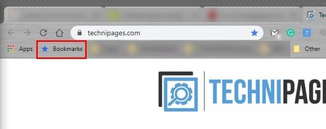 Sådan administreres bogmærker i Google Chrome