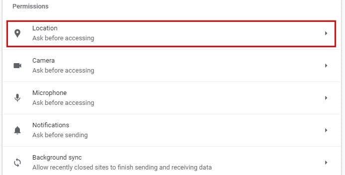 Hvordan stoppe nettsteder fra å spørre om posisjonen din på Chrome