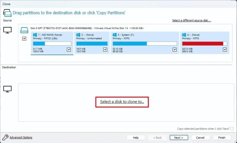 Jak klonovat Windows 11 HDD na SSD pomocí Macrium Reflect