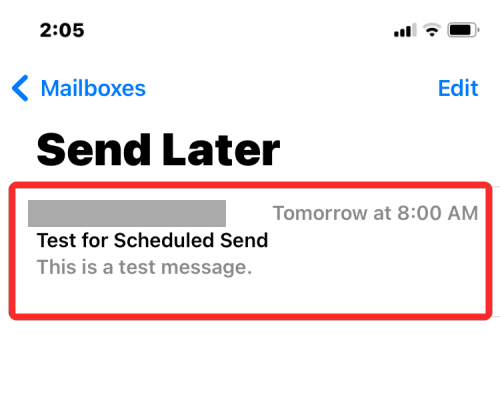 Sådan planlægger du en e-mail på Apple Mail på iOS 16