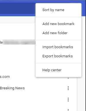 Sådan administreres bogmærker i Google Chrome