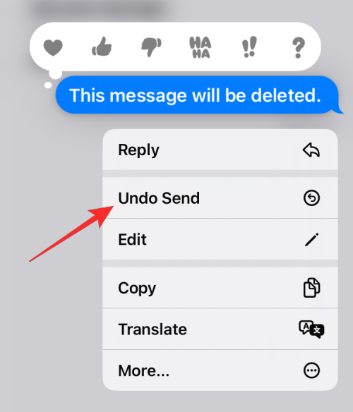 Що відбувається, коли ви скасовуєте повідомлення в iMessage?