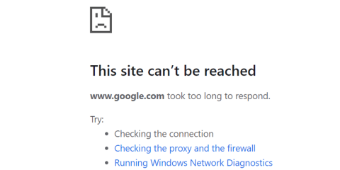 Jak opravit chybu „Tento web není dostupný“ v prohlížeči Google Chrome