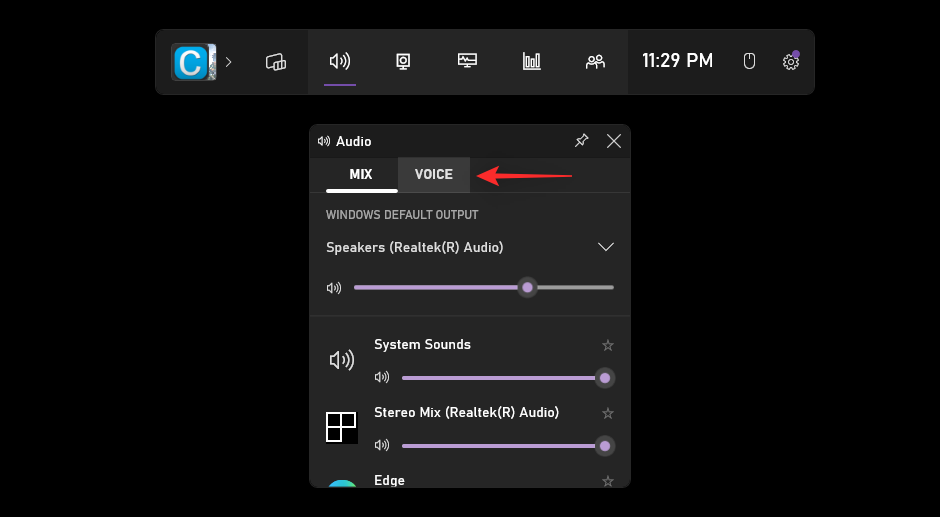 Az alapértelmezett audioeszköz beállítása a Windows 11 rendszeren