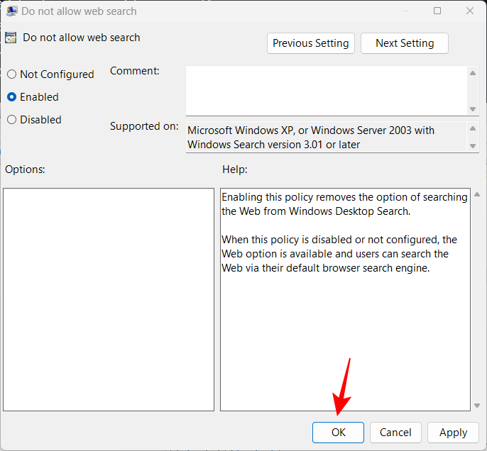 Slik fjerner du Bing fra start i Windows 11 eller 10