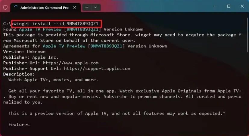 Як встановити офіційну програму Apple TV на Windows 11