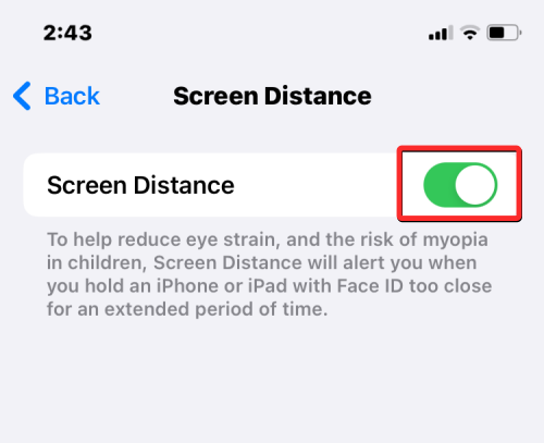 Як увімкнути та використовувати Screen Distance на iOS 17