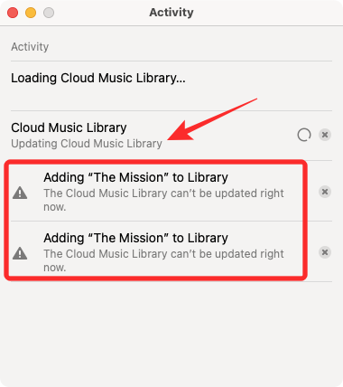 Slik fikser du feilen "Oppdaterer Cloud Music Library" på Apple Music