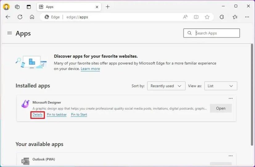 Sådan installeres Microsoft Designer som en app på Windows 11