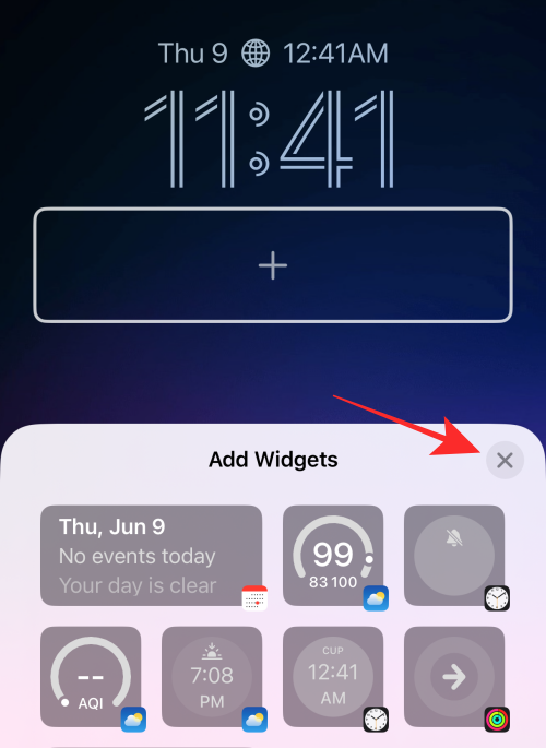 Sådan fjerner du widgets fra låseskærmen på iPhone på iOS 16