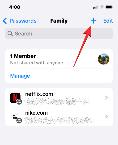 Sådan deler du adgangskoder sikkert med familien på iPhone på iOS 17