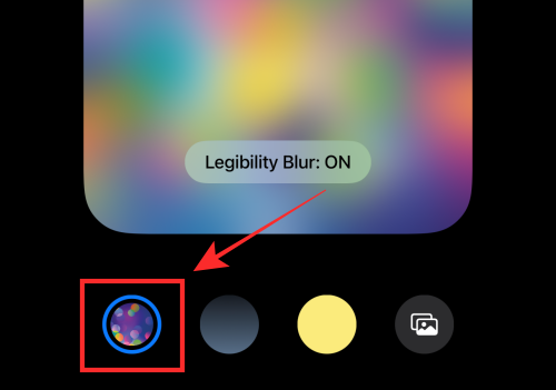 Jak rozmazat pozadí domovské obrazovky na iPhone na iOS 16