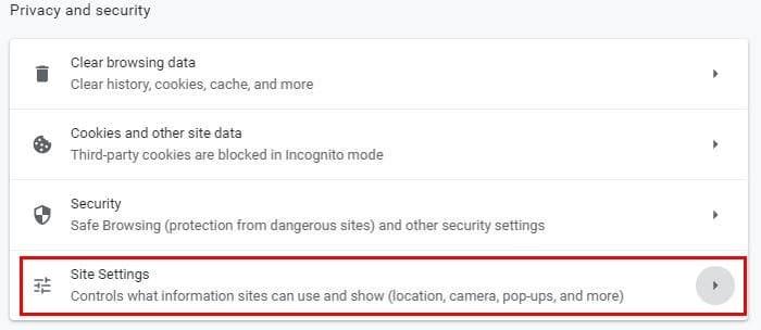 Як заборонити сайтам запитувати ваше місцезнаходження в Chrome