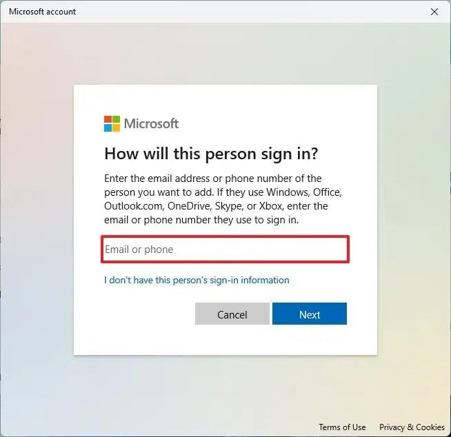 Як створити обліковий запис Microsoft на Windows 11