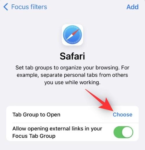 Jak používat Focus Filters na iPhone na iOS 16