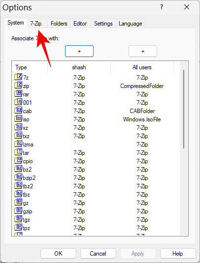 A 7-Zip használata Windows 11 rendszeren