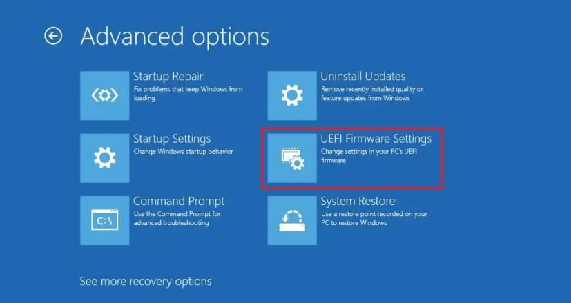 Jak změnit pořadí spouštění UEFI (BIOS) v systému Windows 11